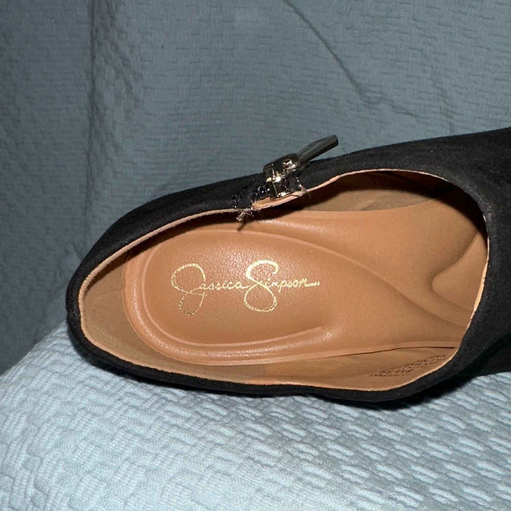 Jessica Simpson Black Heeled Ankle Boots